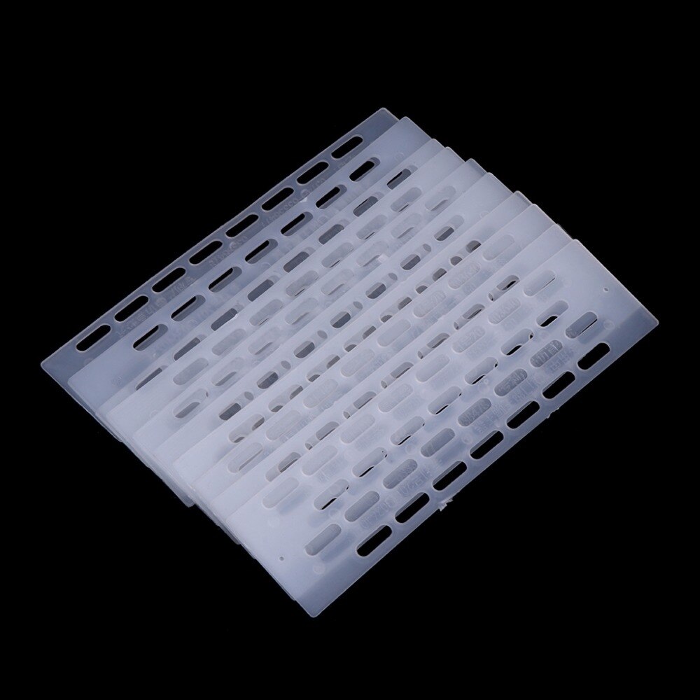 100 Pcs Beekeep Beehive Tools Beekeeping Tool Anti Escape Bee Queen Plastic Spacer Frame Hive Equipment Beekeeper Supplies