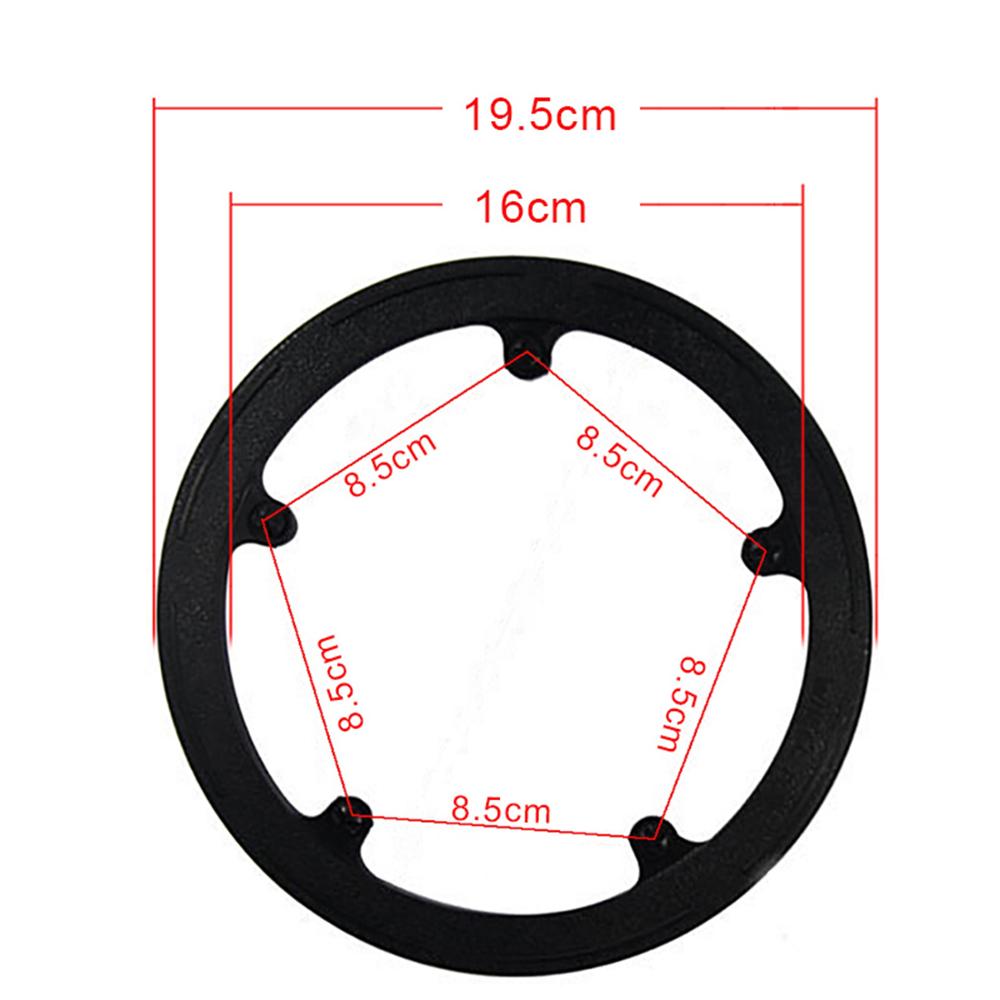 MTB Road Bicycle Sprocket Protection Crankset Crank Guard Protector Bike Chain Wheel Ring Protective Cover Cycling Accessories: Navy Blue