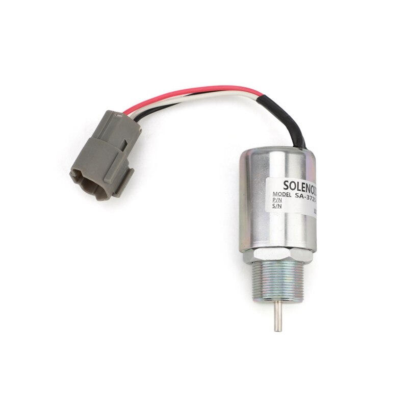 Toro Fuel Shut Off Solenoid SA-3725-12 for Mitsubishi S3L2 Mahindra Volvo EC15