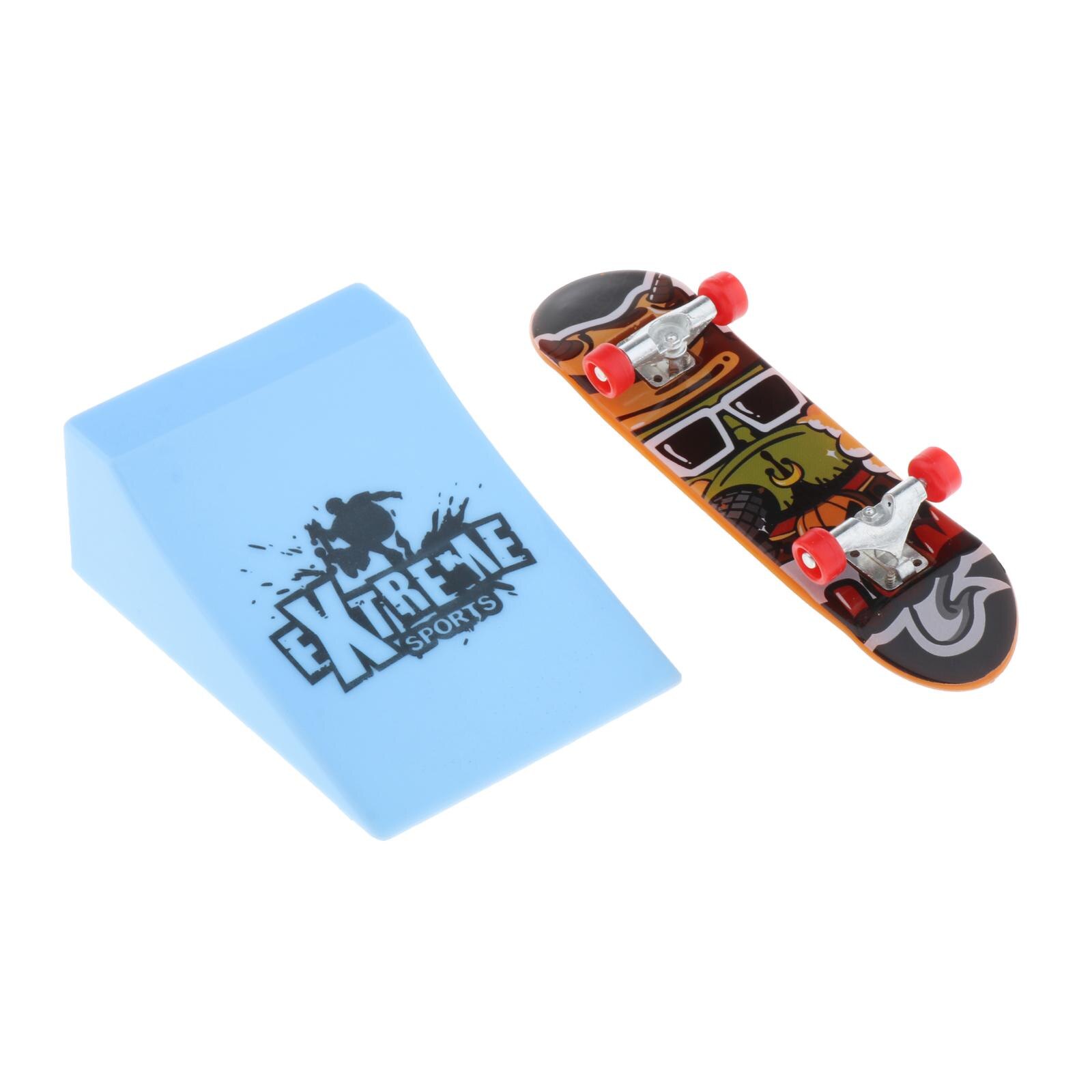 Mini Finger Toy Skateboards, Children Teens Adults Fingerboard Perfect Fidget Toy for Kids with Repair Tools