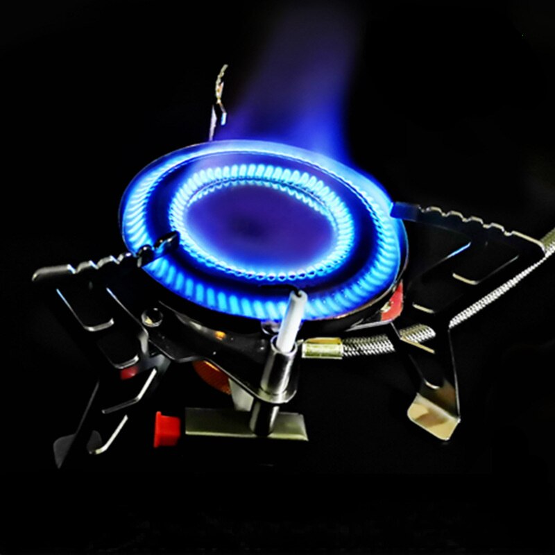Estufa de Camping portátil para 3-5 personas, hornillo de Gas de alto fuego, para acampar al aire libre, FD38238338, almacén de Rusia
