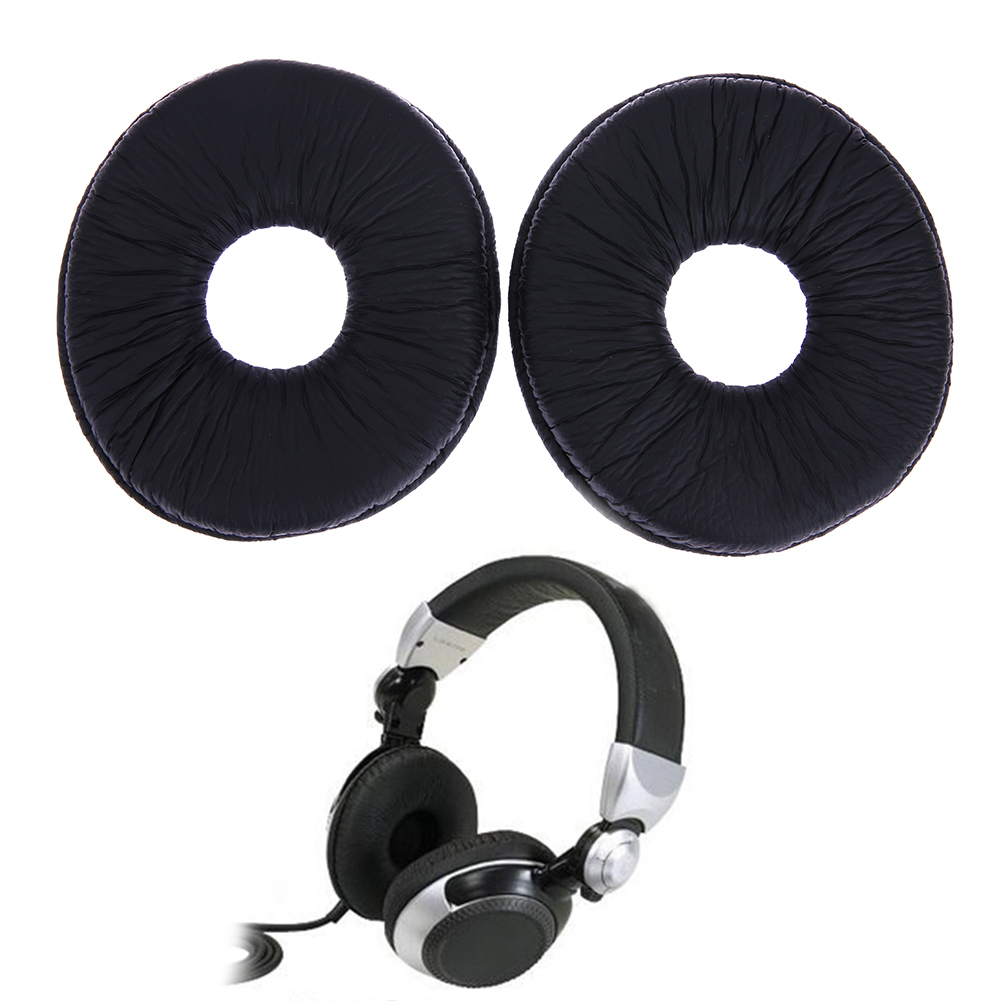 1 pair Replacement Ear Pads Cushion for Technics RP DJ1200 DJ1210 Headphones headset Black EarPads