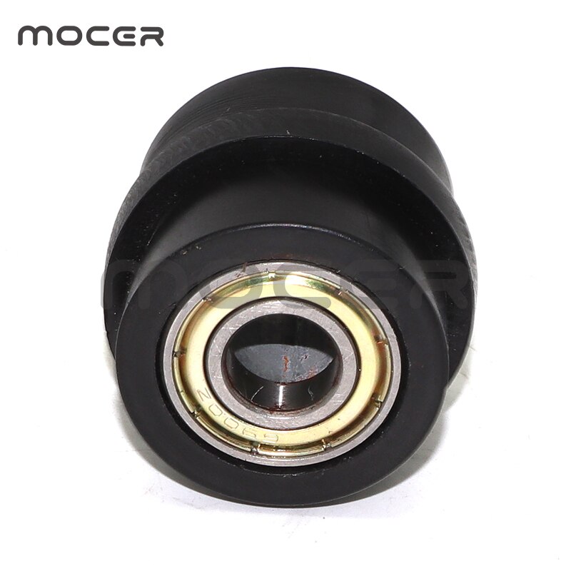 Tendeur de roue de poulie à roulement, 7 couleurs, 8MM 10MM, pignons de guidage, pour Pit Dirt Bike, Motocross, ATV CRF CR XR CNC-107