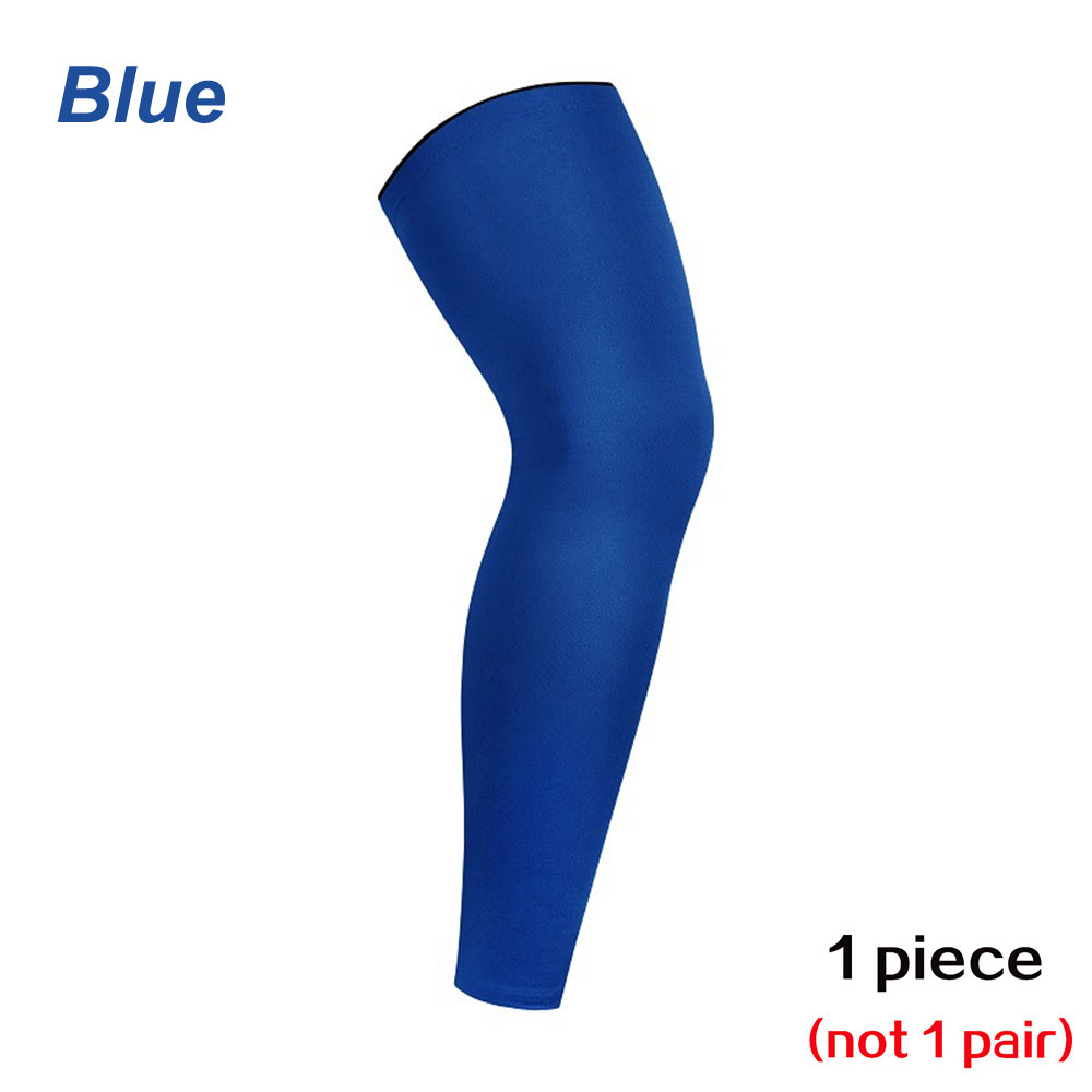 1 Uds rodillera deportiva Protector Correa, transpirable ANTI-UV ciclismo al aire libre manga de pierna baloncesto mangas de pierna rodilleras: XL / Castaño