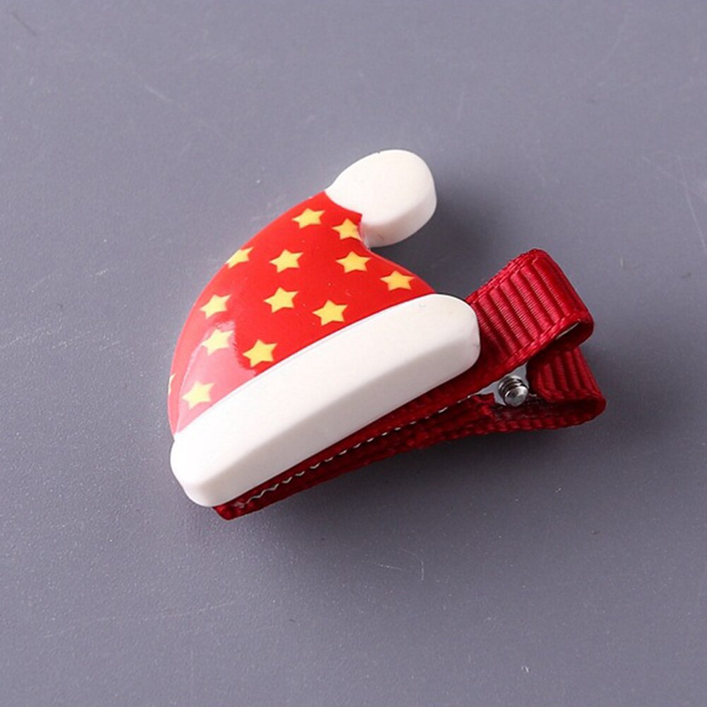 Épingles à cheveux de noël pour femmes et filles, adorables accessoires pour cheveux, bandeaux de dessins animés, pour enfants, breloques, bijoux