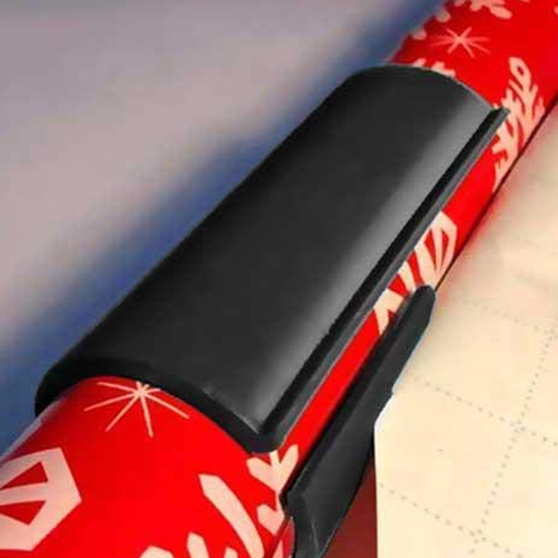 Jul indpakningspapir cutter værktøjsrør, kraft håndværk papirrulle glidende linje skåret trimmer til xmas opbevaringsholder og disp