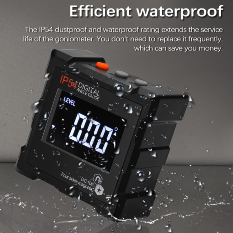 Digital Protractor Angle Finder Level Inclinometer Magnetic Digital Level LCD