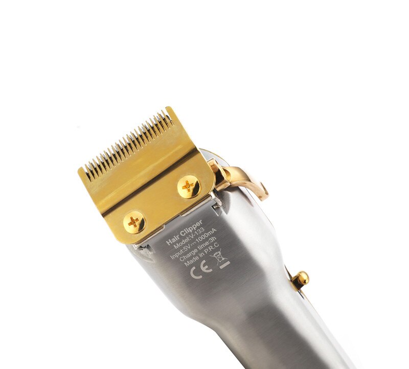 À prova dwaterproof água máquina de cortar cabelo elétrica recarregável barbeador barba aparador de cabelo máquina de corte barba trimer