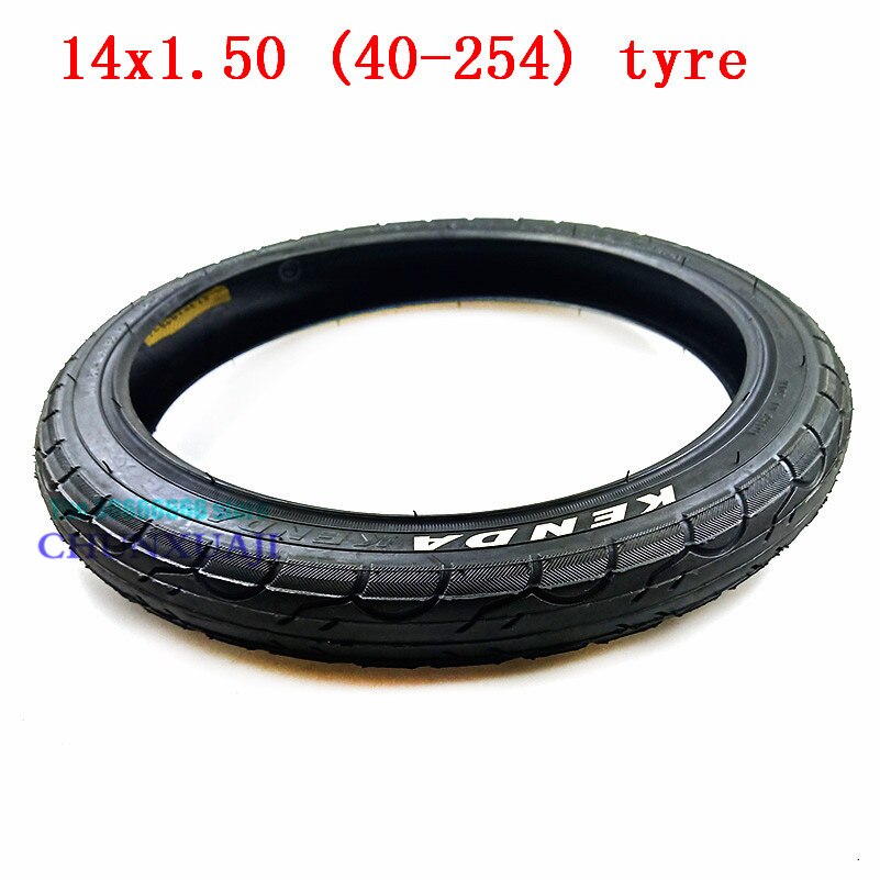 14x1.5'' wheels tyres 40-254 tube fits for Folding Bicycle Bike Kids Bike 14 inches inner outer tires