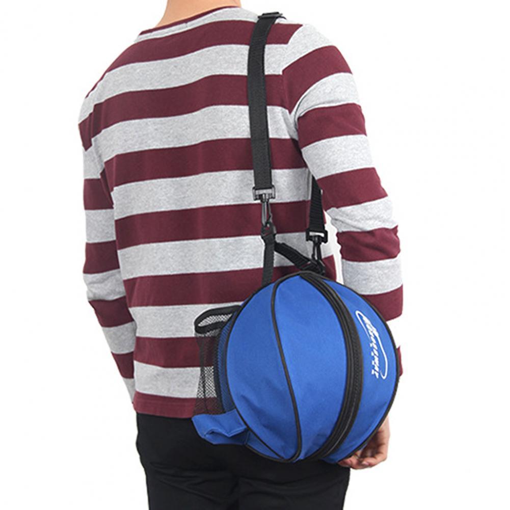 Praktischer basketballhalter, tragbarer volleyballträger, tragbarer, faltbarer fußballrucksack mit ein-schulter-mechanismus