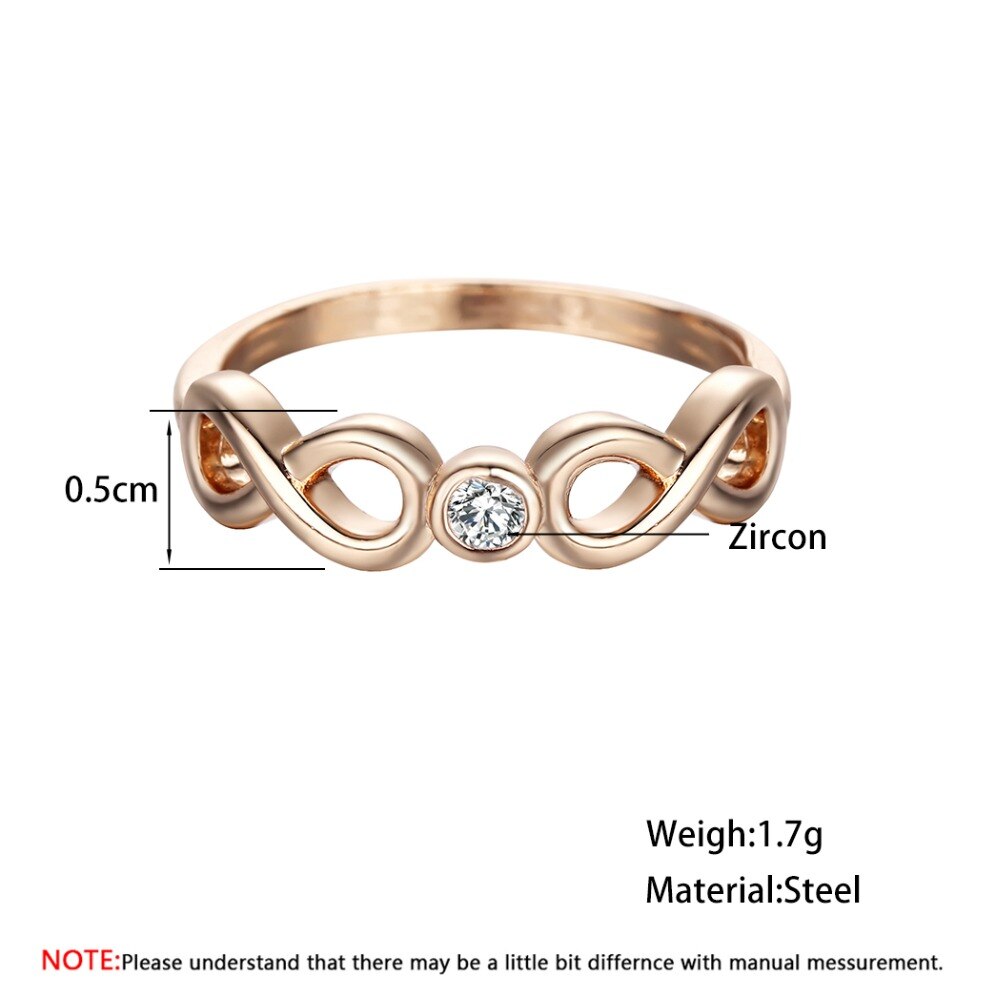 kupiec najnowsza moda modele dziki wybuch nieskończoność symbol 8 słów pierścionki modny biżuteria rozmiar7 CZ nieskończona miłość pierścień fabryka bezpośredni