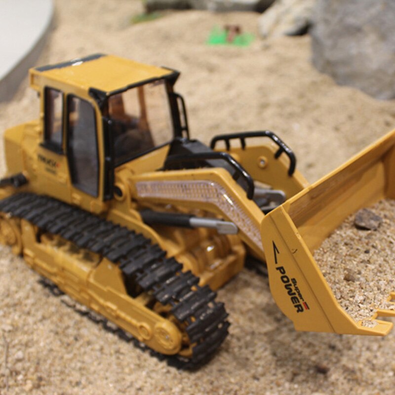 2.4Ghz Electric Rc Truck Bulldozer Engineering Vehicles Model Remote