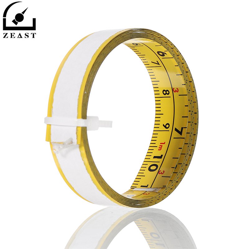Metric and Inch Self Adhesive Measuring Tape Steel Miter Track Measure Tape Miter Saw Scale For T-track Router Table Band Saw