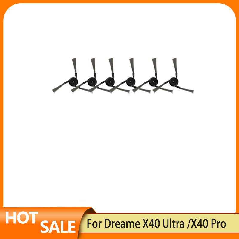 Dreame X40 Ultra / L40 Ultra/MOVA P50 Pro Ultra/ MOVA P10 Pro ultra Parts Roller Side Brush Hepa Filter Dust Bag Accessories: plum