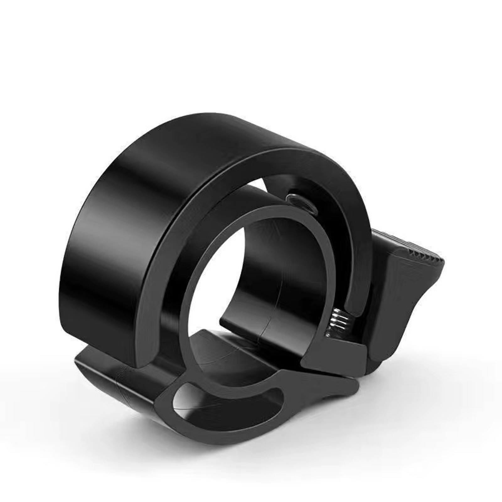 Sonnette de vélo Super forte pour vélo de montagne, klaxon Invisible universel pour adulte, accessoires d'équipement de vélo pliant: Black