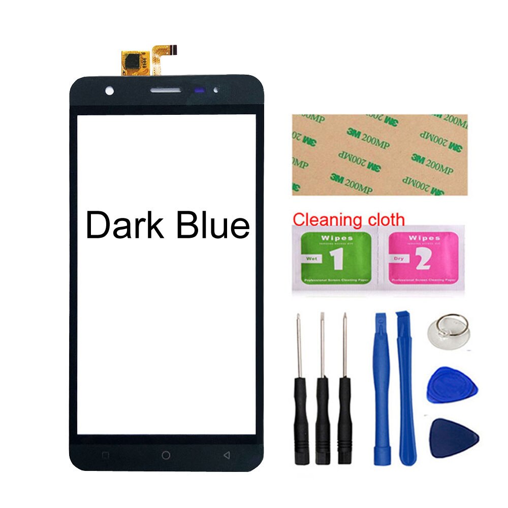 Für Vertex Beeindrucken Adler 3G touchscreen Digitizer Sensor Glas Panel Ersatz: Bark Blue Tools