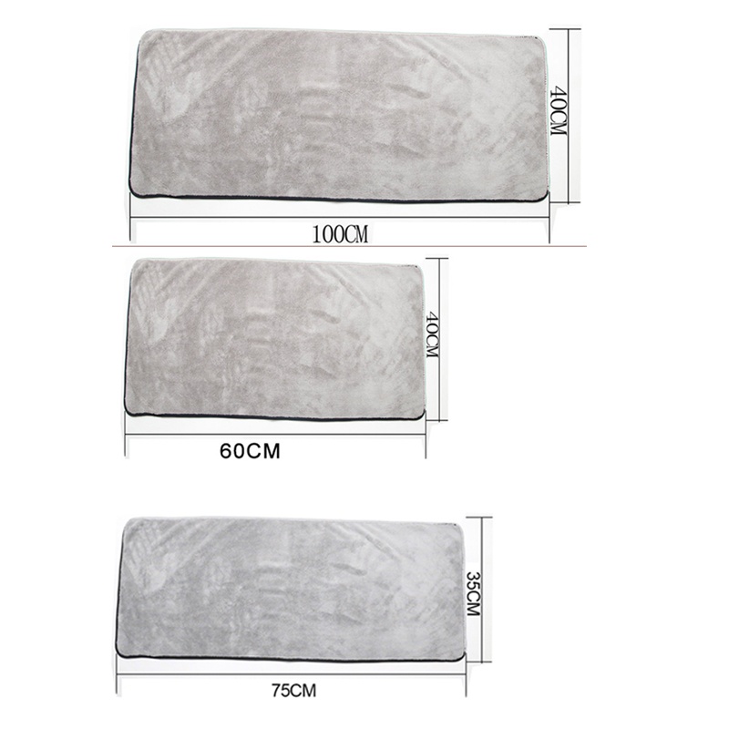 75x35 60x40cm Mikrofaser-Autowaschtuch, schnell trocknend, automatische Reinigung, extra weiches Tuch, hohe Wasseraufnahme für Autowaschzubehör