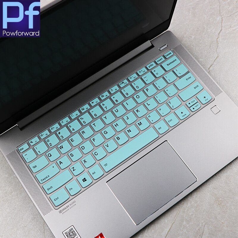 Dla Lenovo ideapad 5 14 14are05 14ada05 14iml05 14iil05 14 ''2020 AMD silikonowa klawiatura laptopa pokrywa skóry Protector: whiteblue