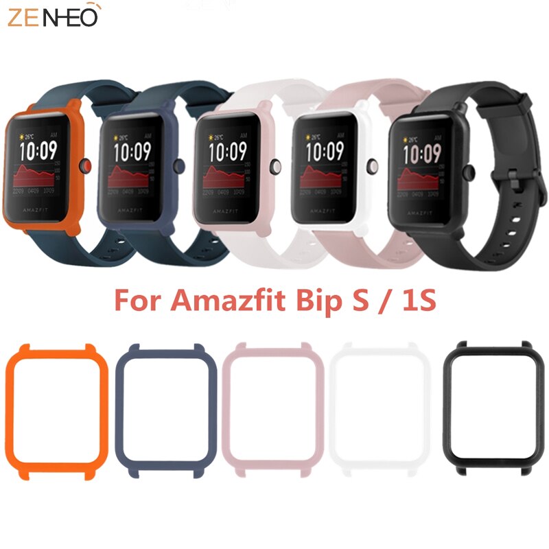 Plating Tpu Protector Cover Voor Huami Amazfit Bip S Smartwatch Case Edge Frame Soft Shell Voor Xiaomi Amazfit Bip Lite 1S