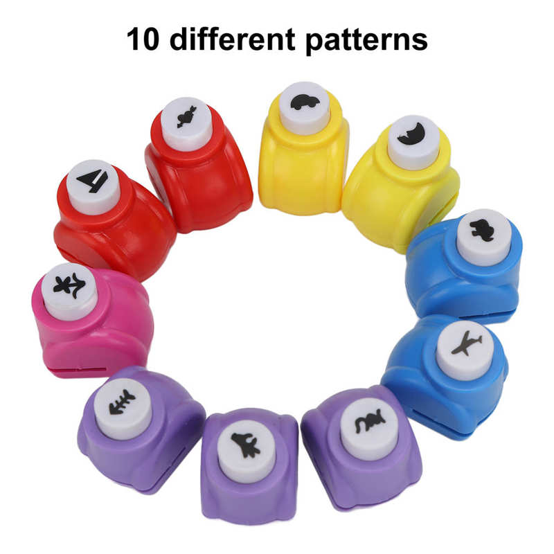 Hole Punches Exquisite Cute Ergonomic Durable Internal Hollow Mini Hole Puncher for Nail Art for Scrapbooking