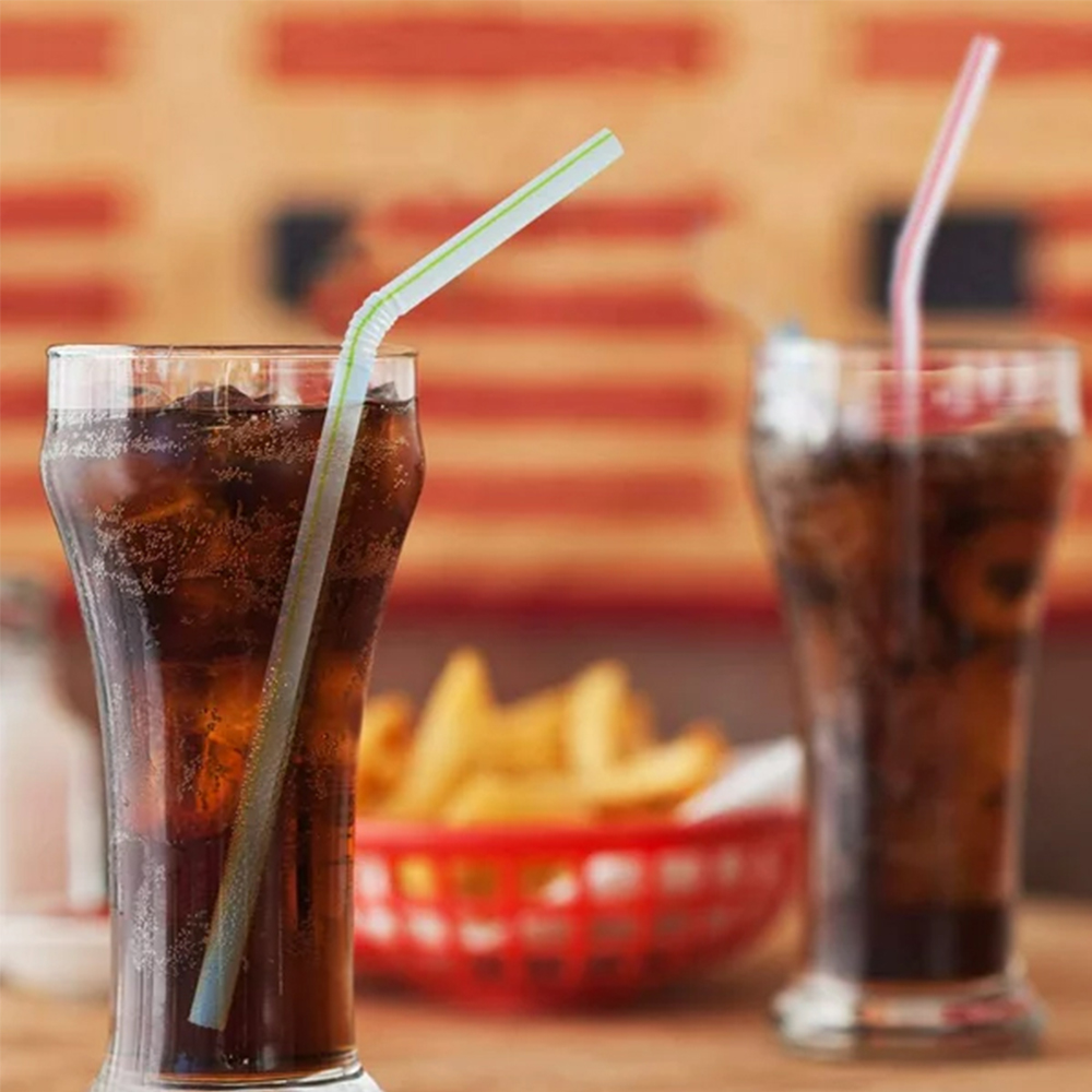 50-3000 sztuk wielokolorowe słomki robić picia koktajl rietjes herbata mleczna wesele bar kuchnia strona główna hurtownia napojów czarna słoma