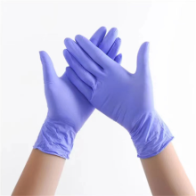 Gants violets en Nitrile pour femmes, 100 pièces, alimentaire, mécanicien, étanche, travail de laboratoire, nettoyage ménager, sécurité, synthétiques jetables
