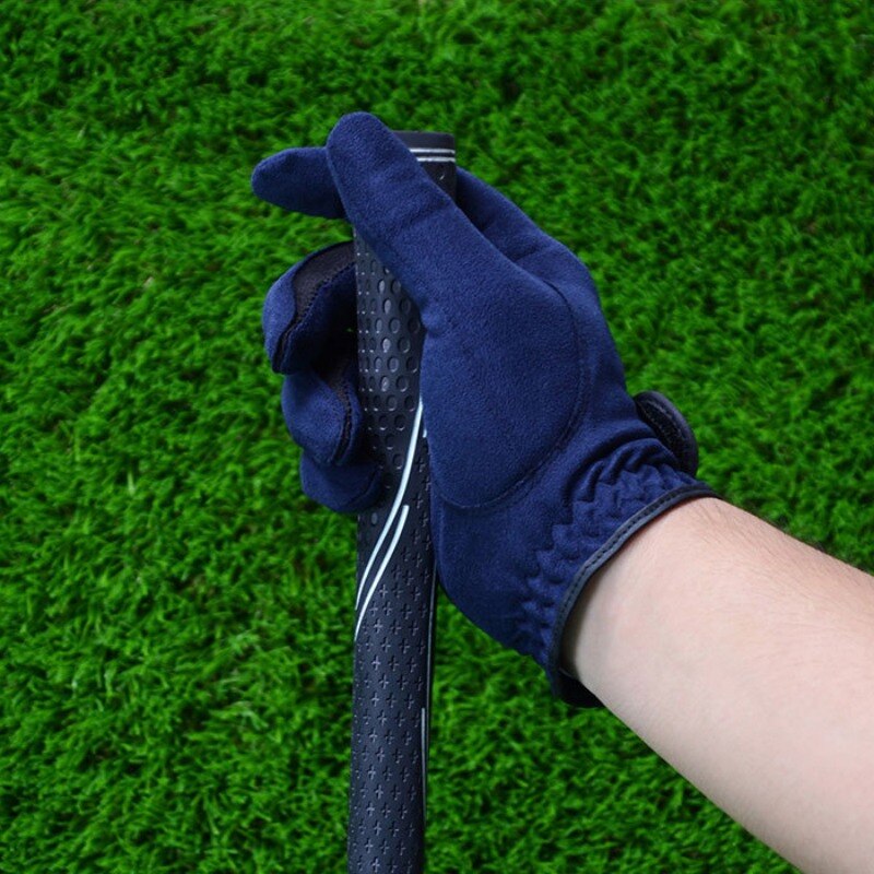 Mannen Rechts Links Hand Golf Handschoenen Zweet Absorberende Microfiber Doek Zacht Ademend Slijtage Handschoenen 9282