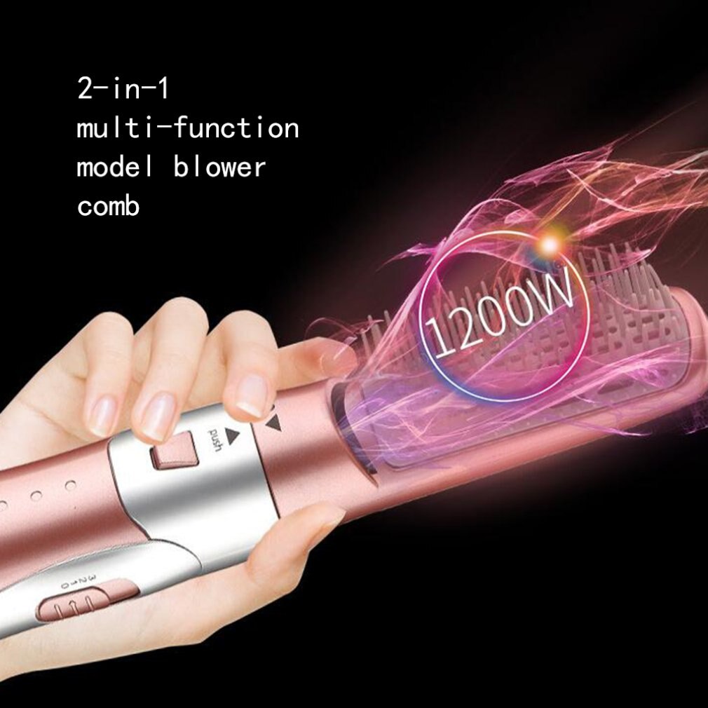 Negative Ion Comb Hair Dryer Hair Dryer Multi-Function Blow Comb One Hair Style Hair Dryer Blow Comb Experience