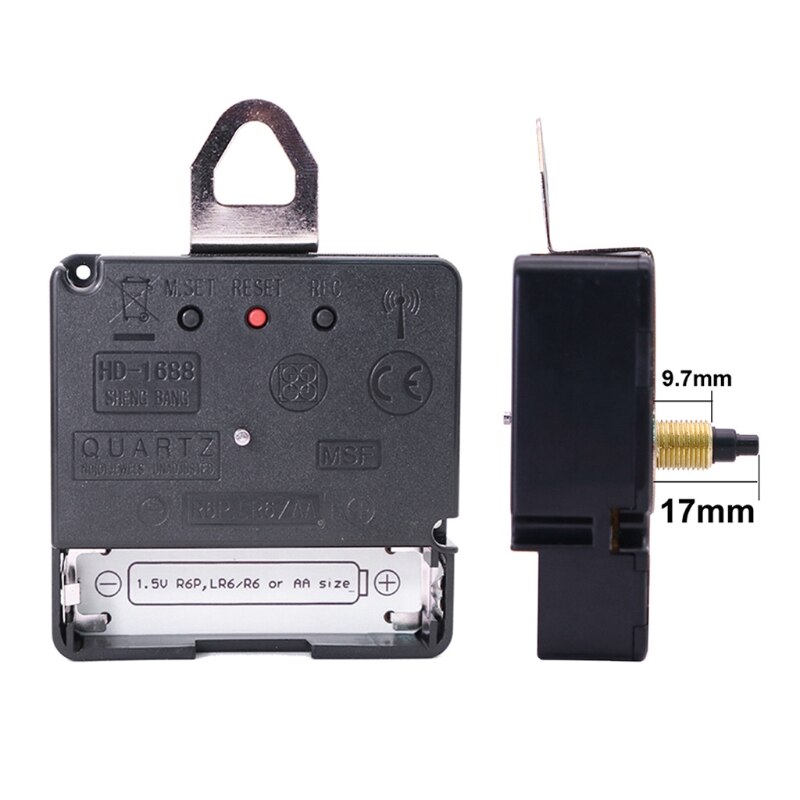 UK MSF Time Atomic Radio Controlled Silent Quartz Clock Movement Mechanism DIY N7MD