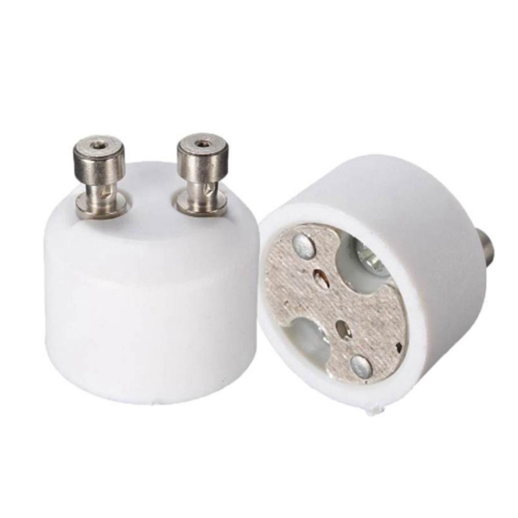 Adaptador de bombilla halógena GU10 a MR16, soporte convertidor, 1 unidad