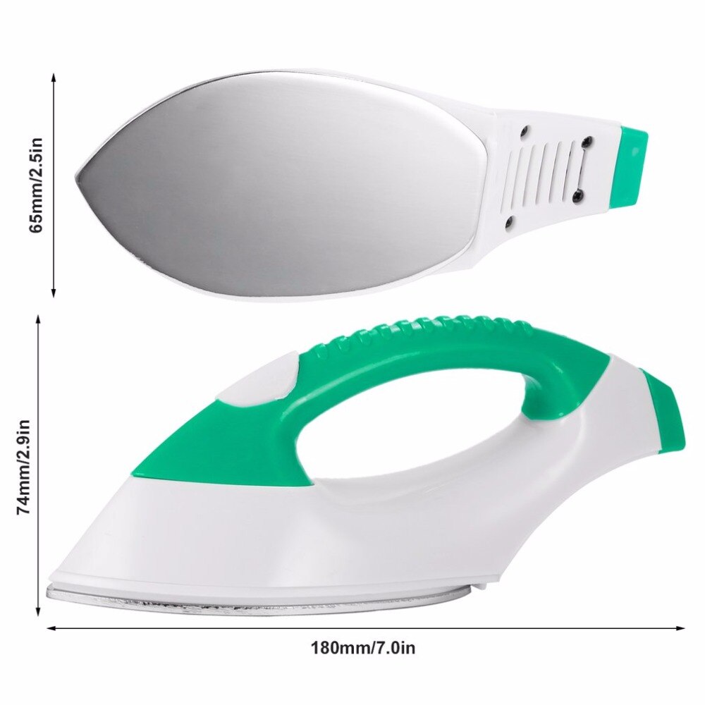Mini Elektrische Ijzer Reizen Kleren Droog Apparatuur Handheld Huishoudelijke Draagbare Irons Spiegel Behandeld Statische Elektriciteit Stofdicht