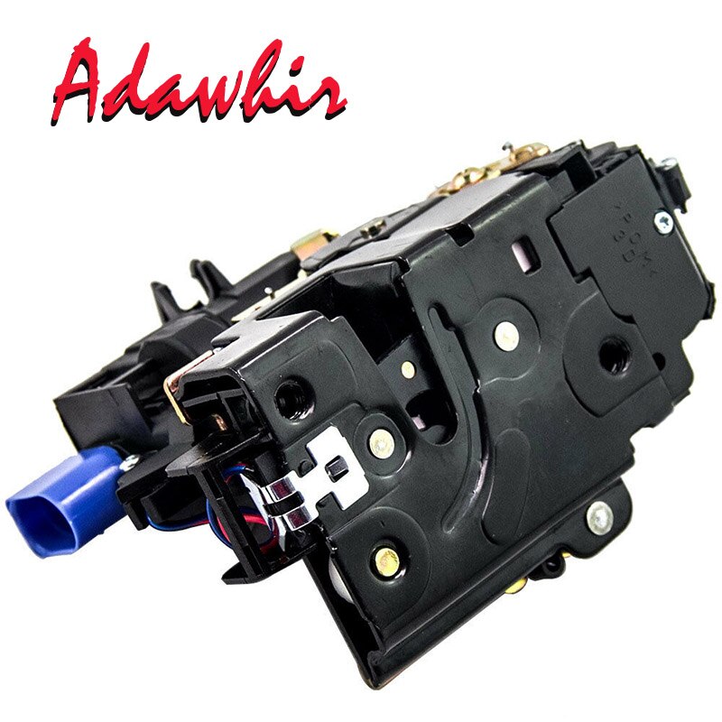 Mecanismo de cerradura de puerta delantera derecha, accesorio 3B1837016BC 3B1837016CC para Seat Ibiza 2002 5J1837016 6QD837016E 3B1837016AQ