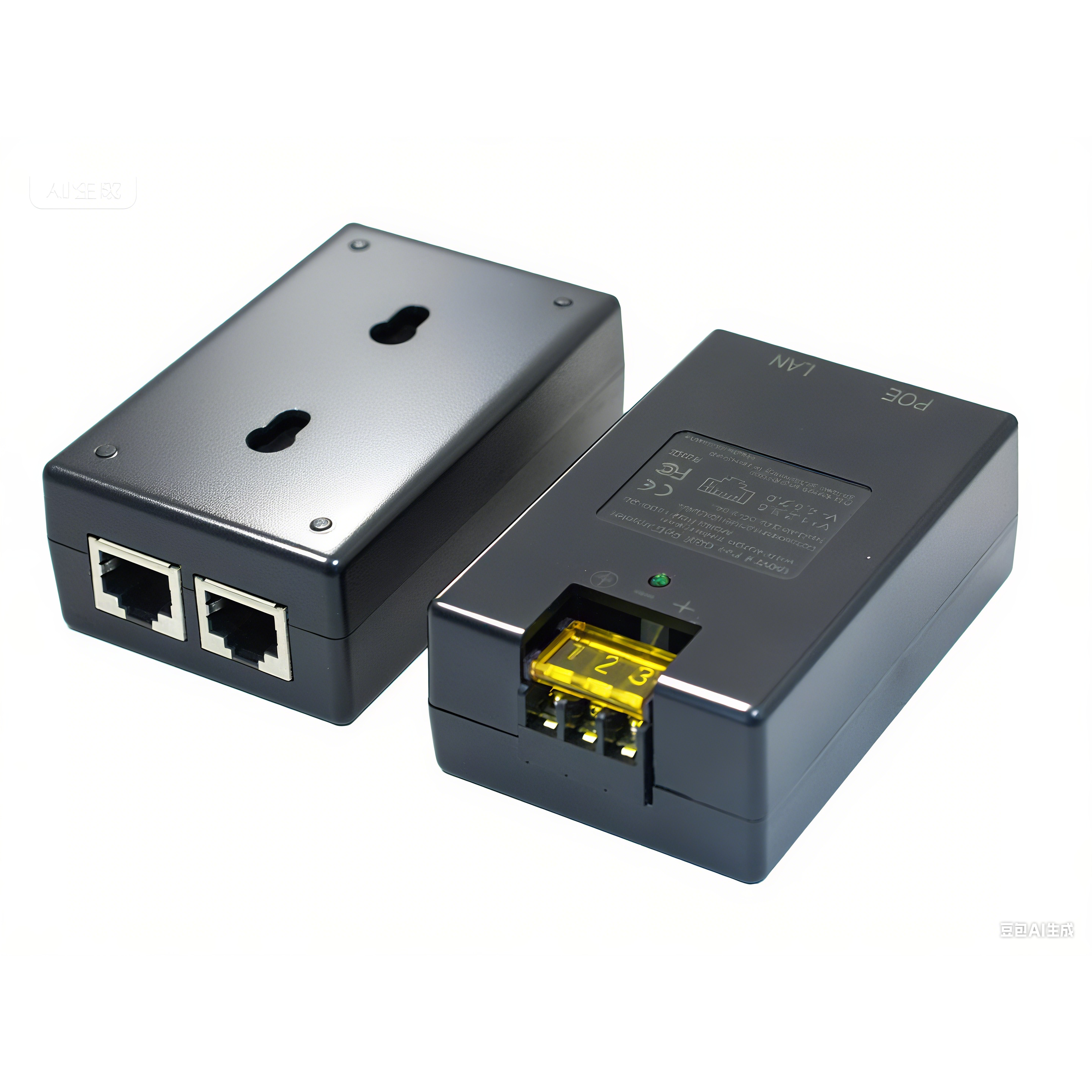 Para injetor starlink gen2/gen3 poe, entrada 48-57vdc, max 150w poe para antena starlink gen2/gen3: BRANCO