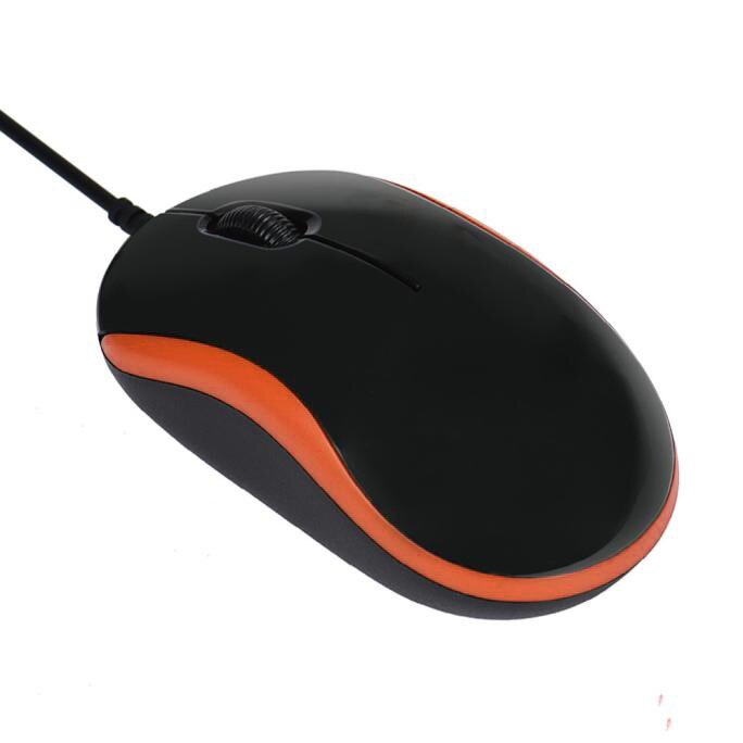 Mouse da gioco cablato ottico mouse USB LED Mouse per PC Laptop 20A Drop Shipping mouse cablato nero