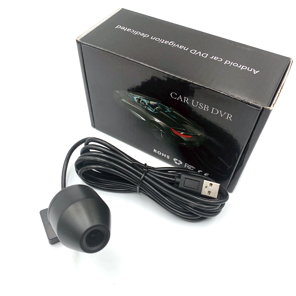 Groothoek Auto Reverse Camera Usb Rijden Recorder Dvr Car Electronics Dvr Dash Cam Recorder Voor Android Groot Scherm
