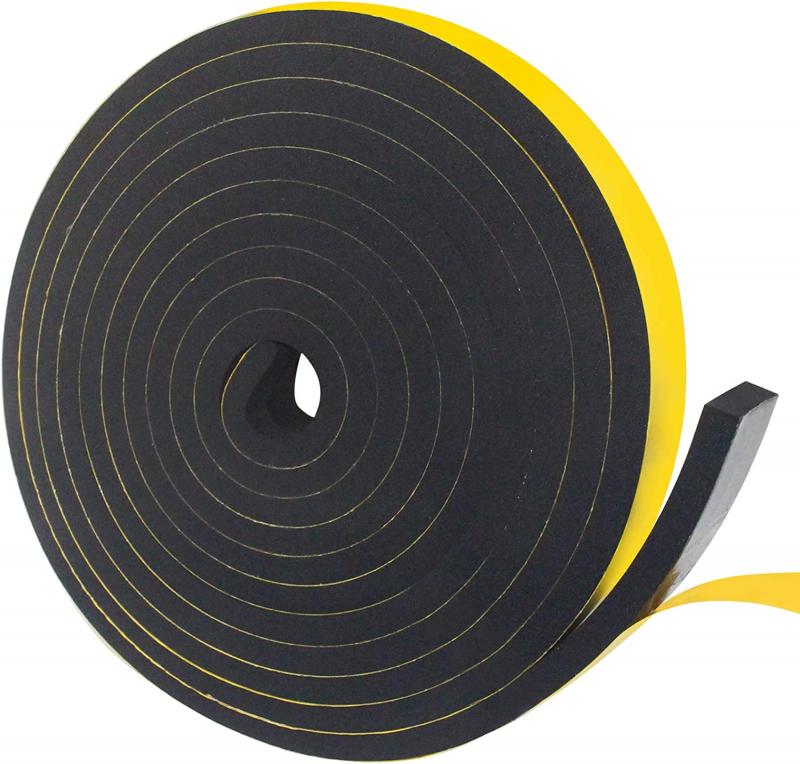1-10MM foam sealant strip EVA foam single-sided tape shockproof foam sealant strip buffer anti-collision foam tape