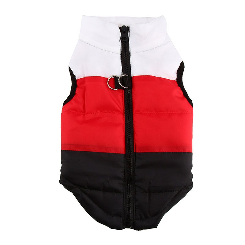 Winter Warm Jas Hond Cothes Winddicht Jas Honden Snowsuit Vest Harnas Puppy Pet Kleding: Black / L