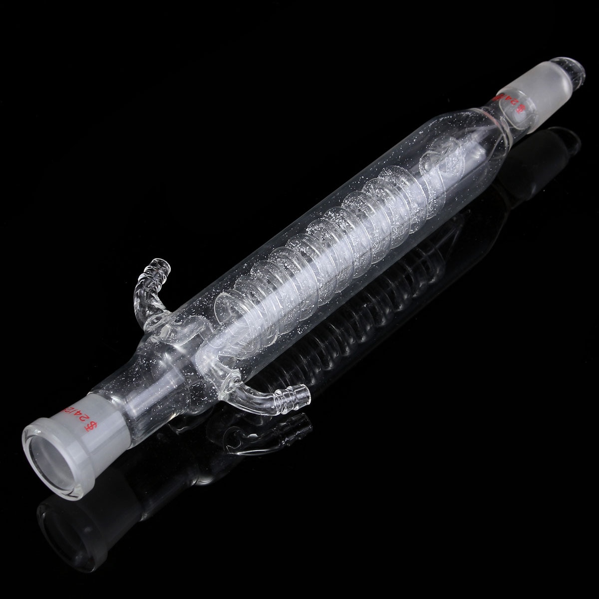 200mm 24/29 reflux kondensator laboratoriekemi glasvarer iso standard holdbar