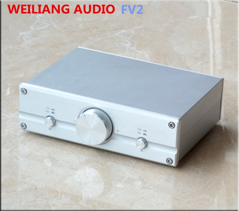 Weiliang audio  fv2 fuldt afbalanceret passiv forforstærker volumenregulator