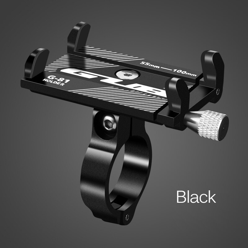 GUB – Support de téléphone portable universel pour vélo, 3.5 à 7.15 pouces, pour Smartphone, GPS, vtt, cyclisme, pour Iphone 7, 8, XS, Huawei: G81-Black