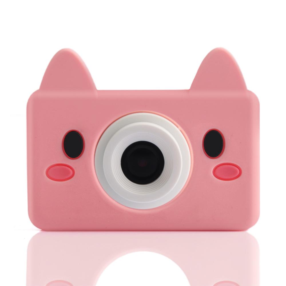 8.0MP Leuke Kids Camera Kinderen Digitale Camera 2.0 "Lcd-scherm Mini Cartoon Camera Leuke Voor Kind Verjaardag/Kerst speelgoed: Piggy