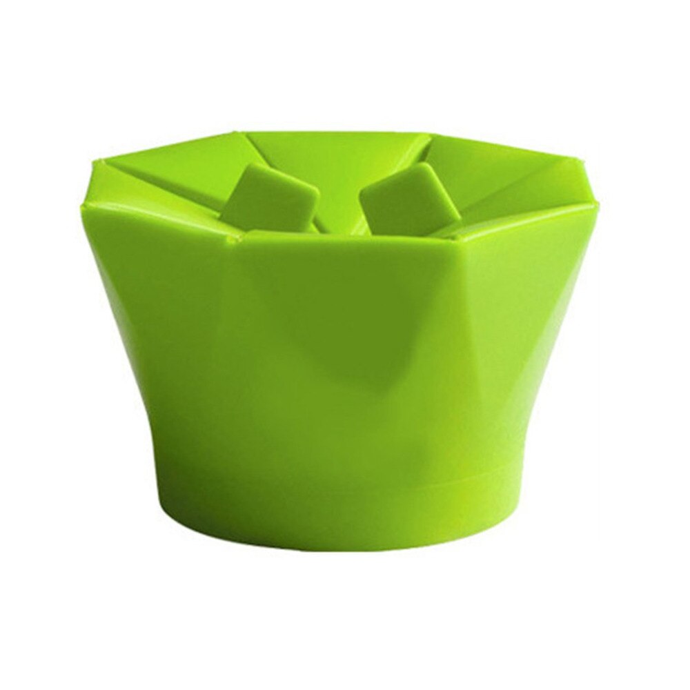 Recipiente de silicona para hacer palomitas de maíz en el microondas, utensilio de cocina para hornear,