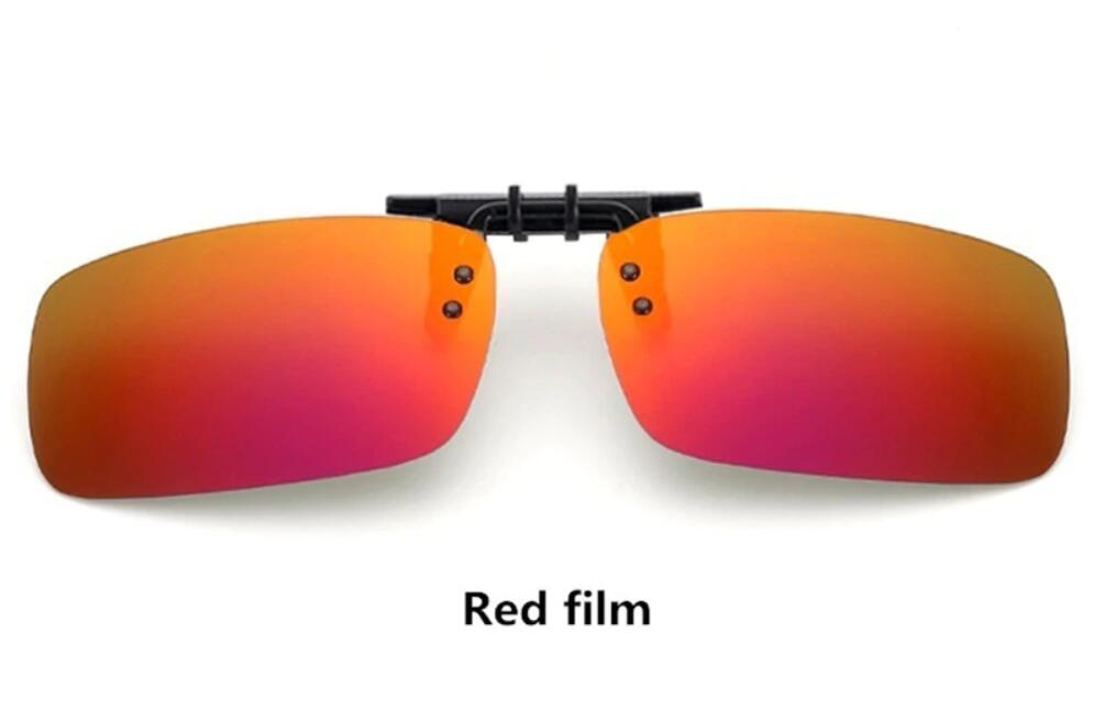 UV400 Lens Clips On Sun Glasses Driving Night Vision Lens Sun Glasses Cool Polarized Mirrored Male Anti-UVA For Men Women Descr: 01