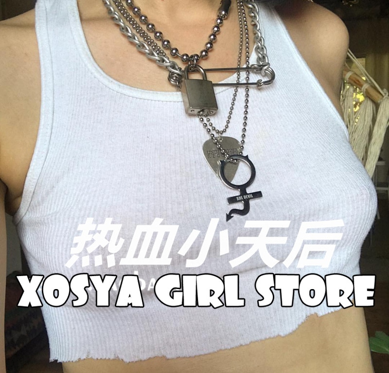 Resin pin, water drill letter pendant, tiaodi, Tuku, girl's heart-shaped Fairy Necklace