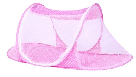 Mosquitera portátil para cuna de bebé, cuna multifunción, plegable, para niñas: Pink