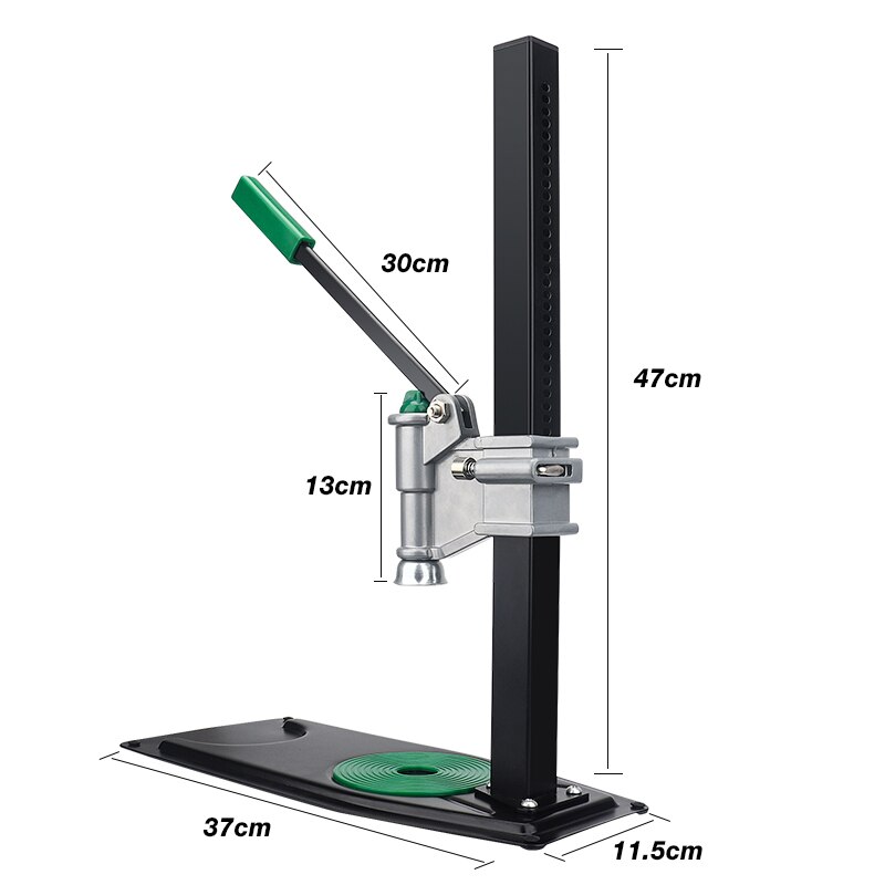 Capsuleuse de bouteille de bière établi, Machine professionnelle de capsulage de bouteille de bière, scellage manuel, ajustable, avec longue Base