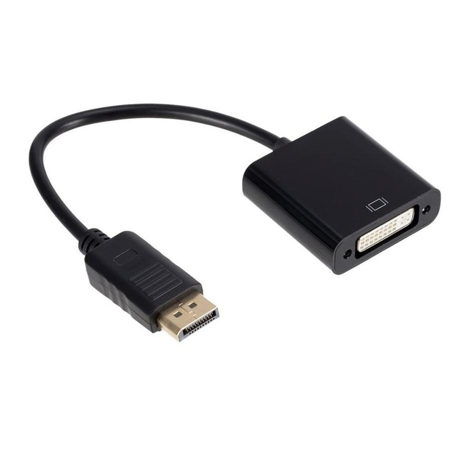 Adattatore da 1080P DP a DVI DisplayPort Display Port a DVI cavo adattatore convertitore da maschio a femmina per Monitor proiettore Display