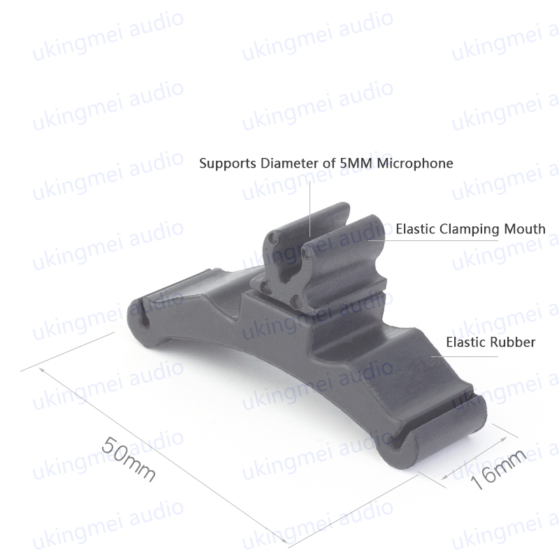 Instrumento condensador microfone universal suporte braçadeira para saxofone violino clarinete baixo violoncelo piano compatível para dpa 4099 microfone: ROXO