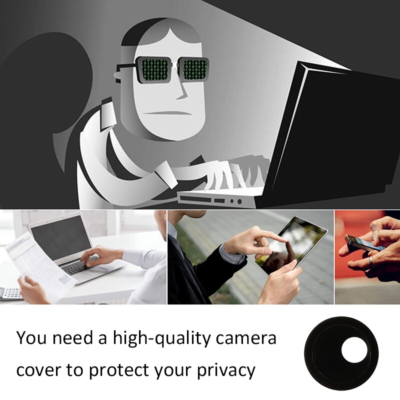 Screen Protectors 3PCS Webcam Cover Slide Camera Privacy Security Sticker For Phone Laptop Tablet