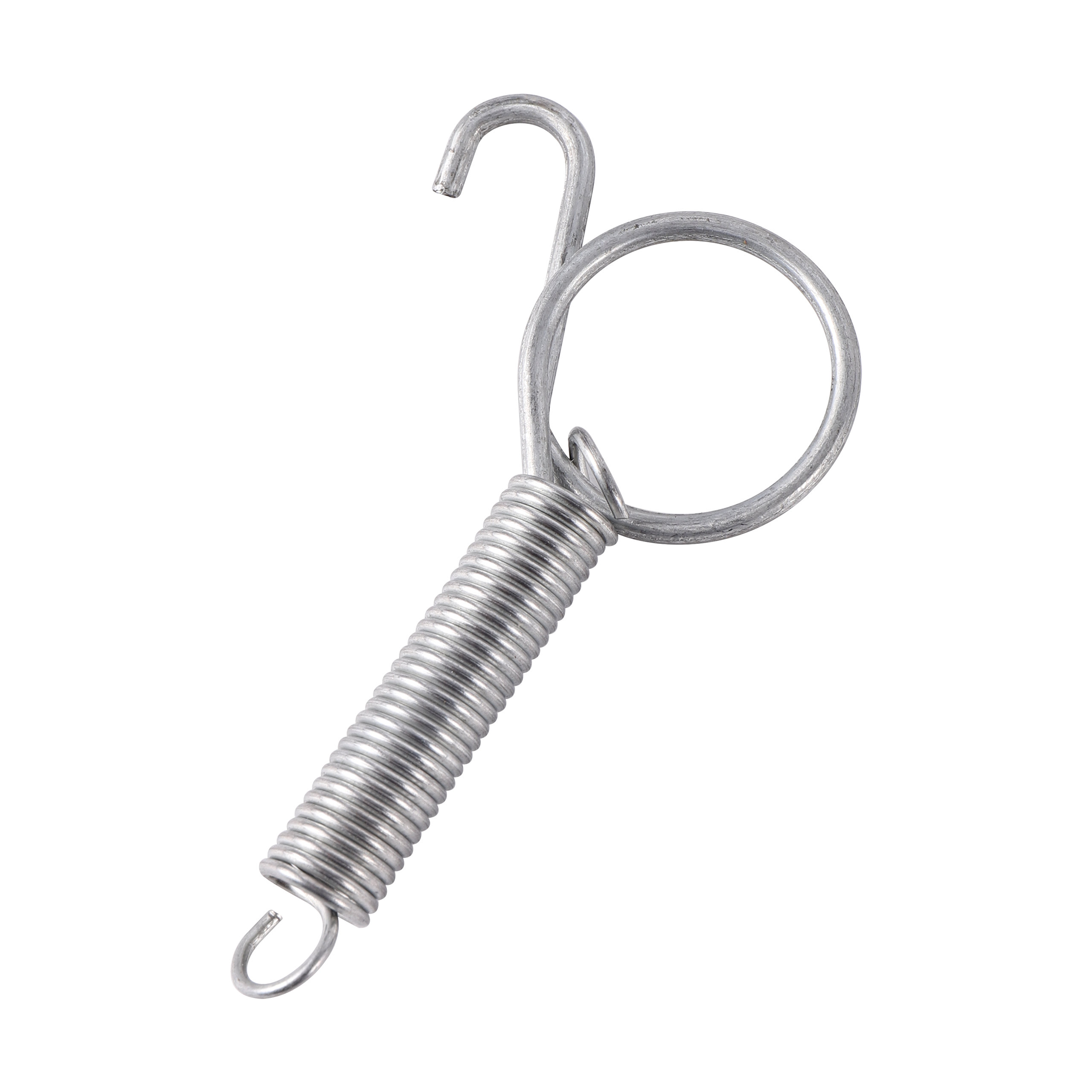 4Pcs Multipurpose Spring Animal Cage Latches Lock Spring Rabbit Cage Door Tension Spring With Hook For Fixing All Pet Cages